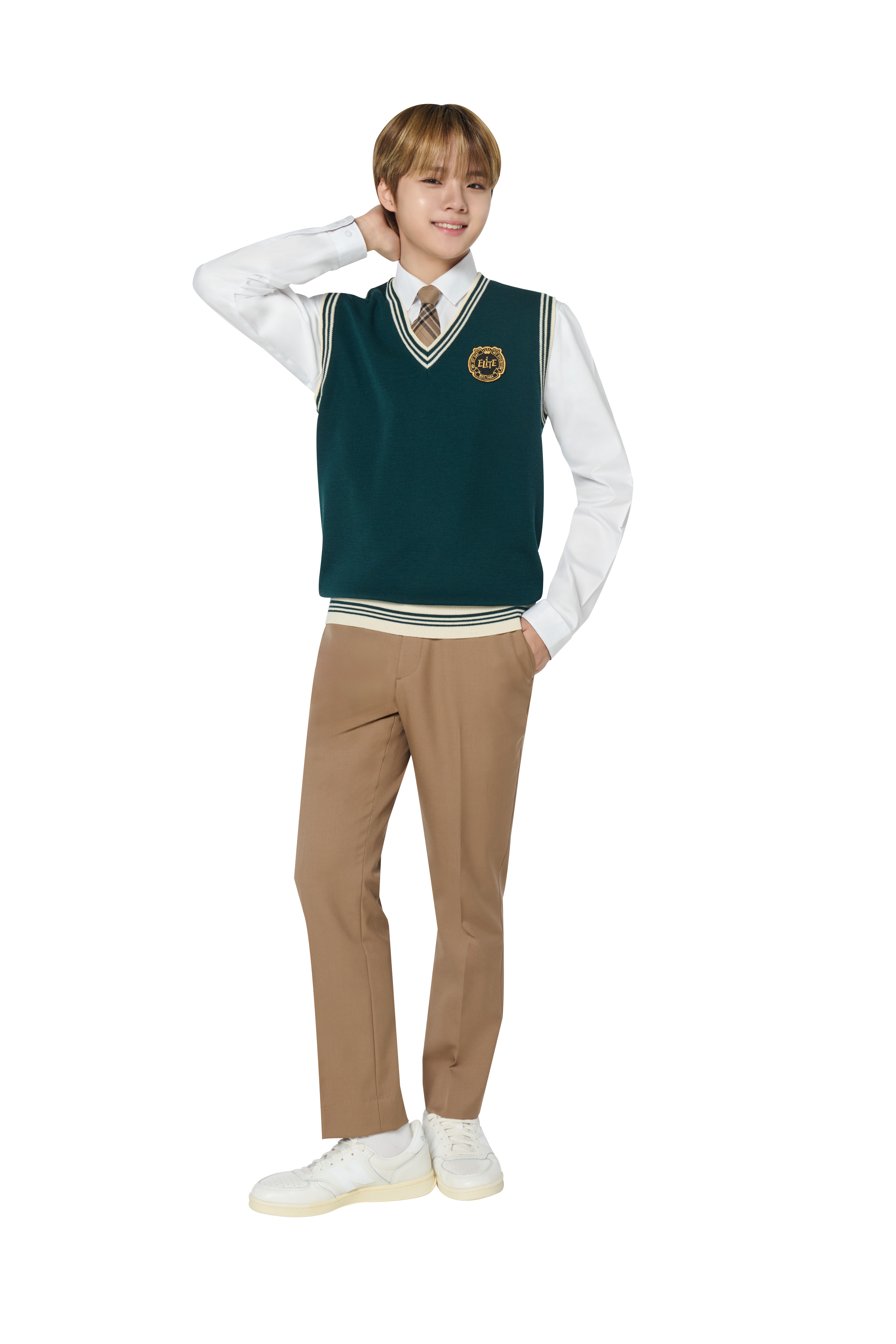 남학생 동복 니트