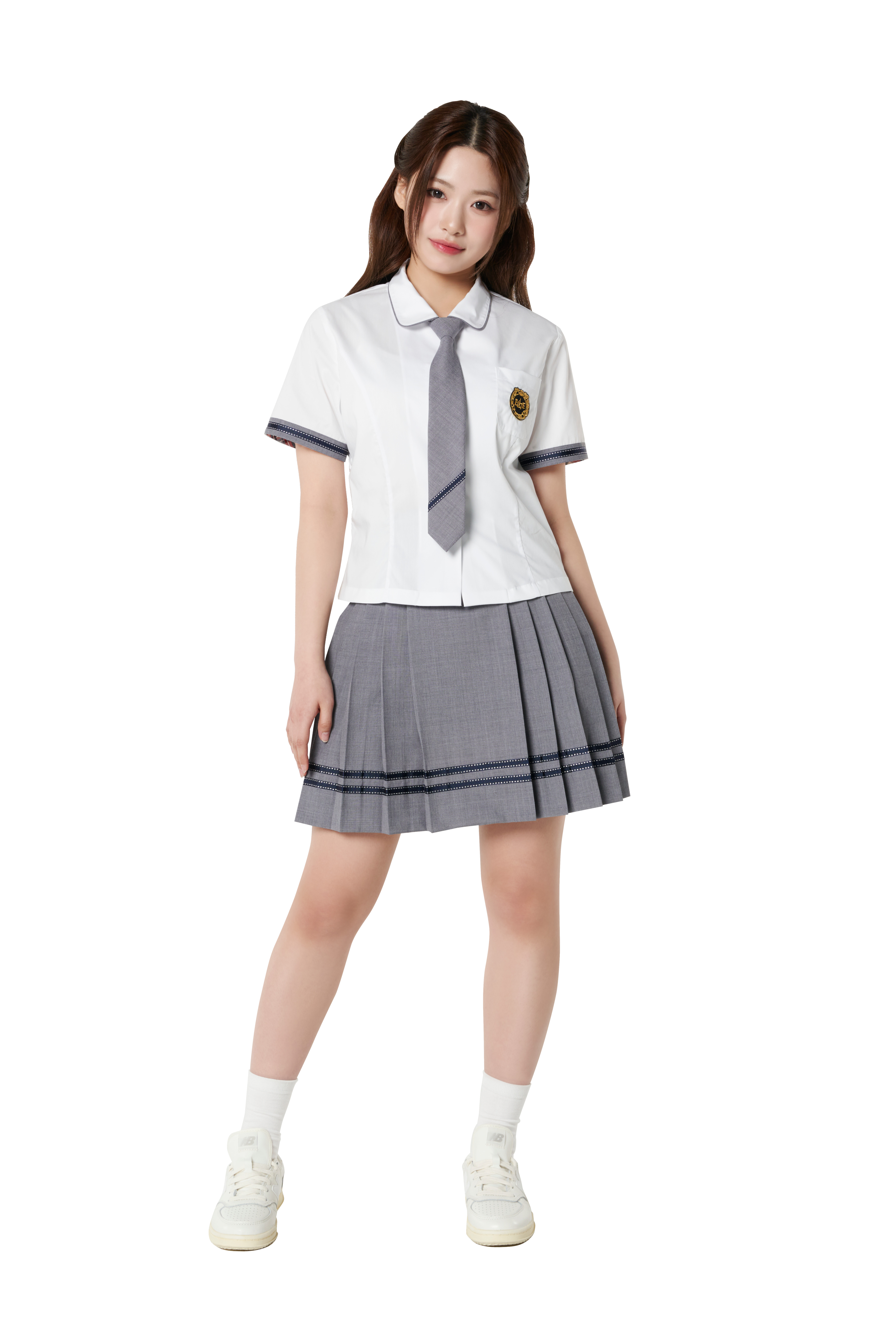 여학생 하복 스커트